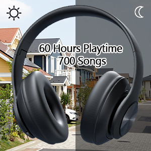 Foldable Headphones 60 Playtime