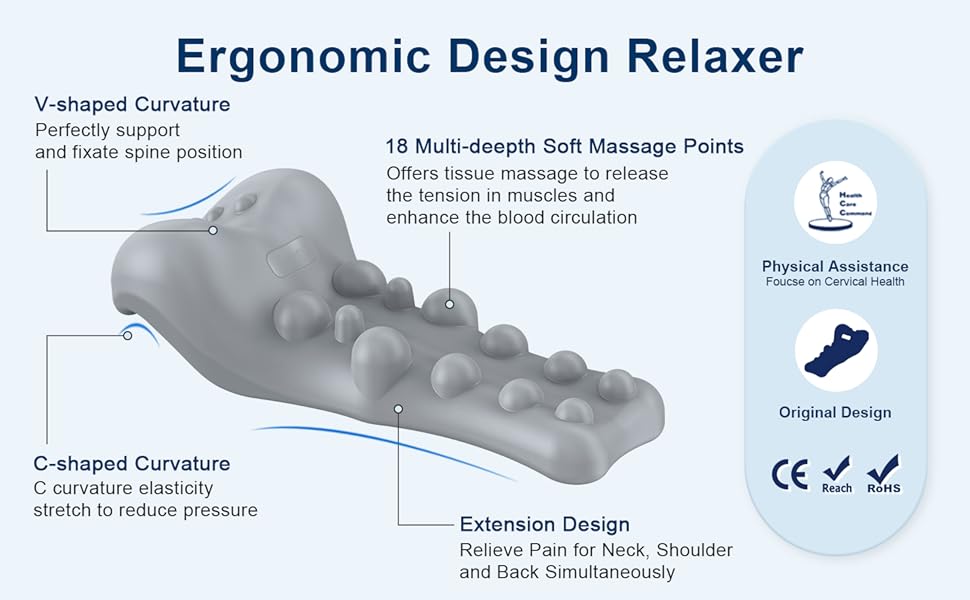 Cervical Traction Device for TMJ Pain Relief and Cervical Spine Alignment