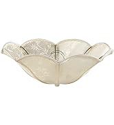 Aspen Creative 52003, Hardback Dome Transitional Clip-On Ceiling Light Shade, Ivory Jacquard Text...