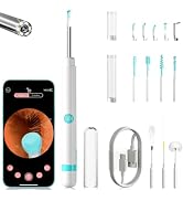 Ear Wax Removal Tool, Ear Pick with 1080P HD Camera, Earwax Cleaning Kit with 12 Replacement Tips...
