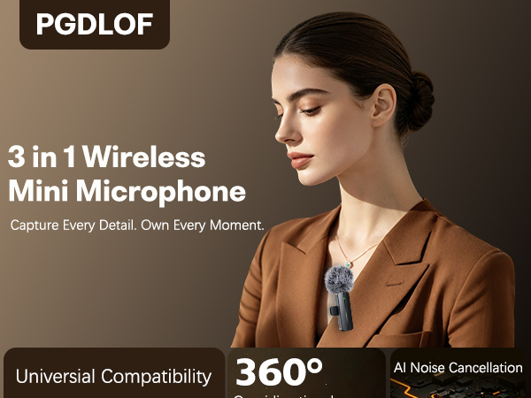 wireless mini microphone