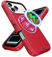 Jelanry for iPhone 17 Pro Max Case, Heavy Duty &amp; Rugged [Compatible with MagSafe] Dual-Layer Prot...