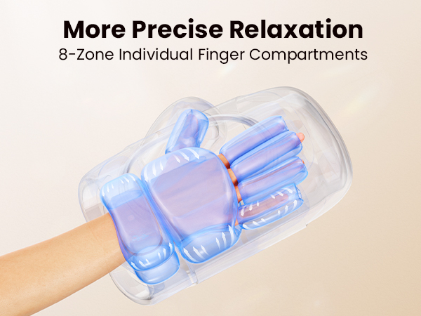 professional hand massager for arthritis and carpal tunnel with heat and compression UL certified