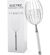 Yeamon Electric Scalp Massager, Handheld Scalp Massage Tool Electric Head Scratcher 20-Finger Des...