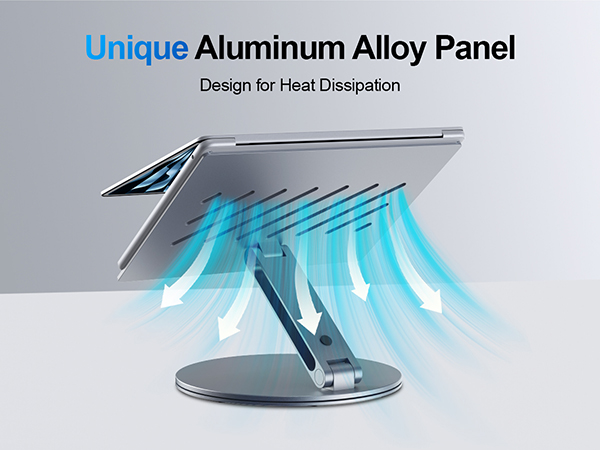 Unique Aluminum Alloy Panel Laptop Stand
