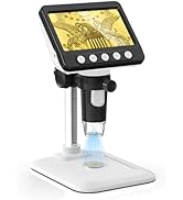 WKR Coin Microscope for Error Coins, 4.3 inches 1080P LCD Digital Microscope, 50x-1000x Magnifier...
