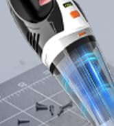 BRL Handheld Vacuum Cordless, Brushless Car Vacuum Cleaner with 12000PA Powerful Suction, 2 Sucti...