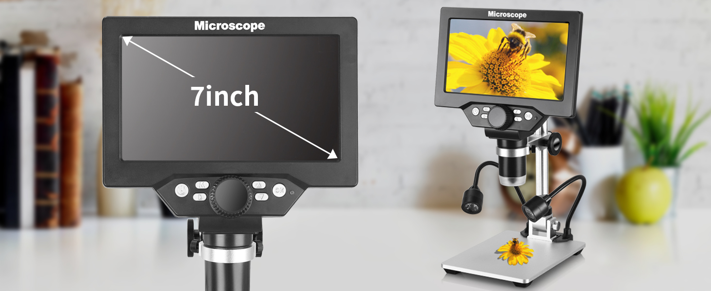 Koolertron 7 inch LCD Digital Microscope