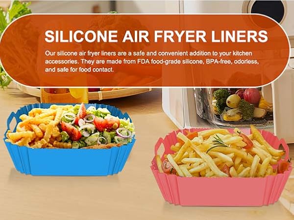 silicone for air fryer basket