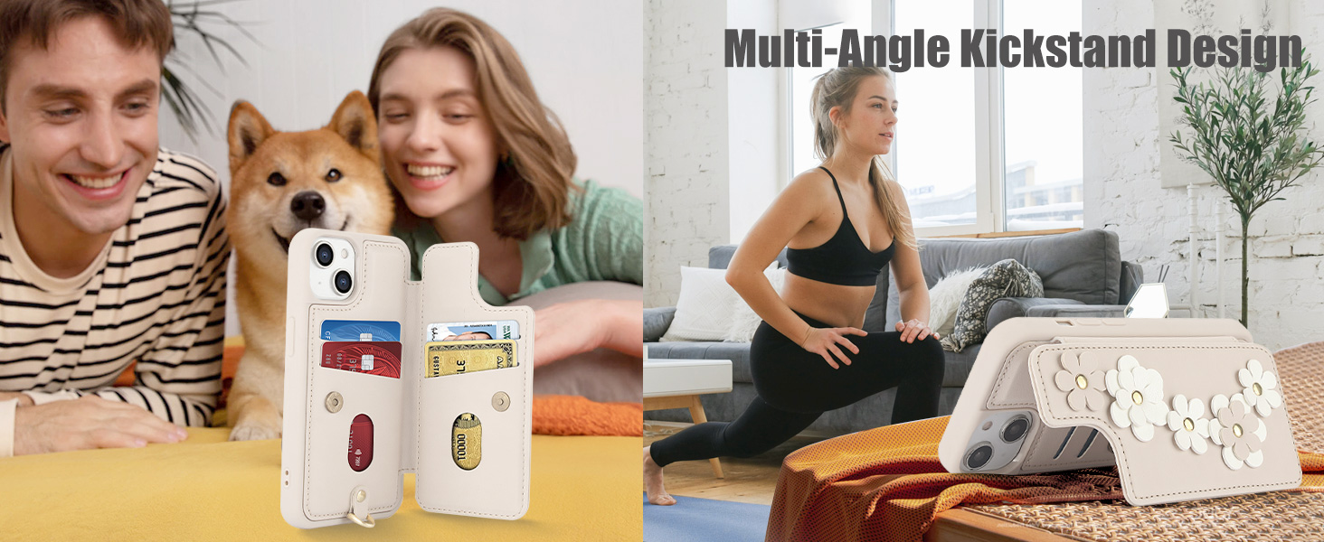 iphone 13 wallet case with card holder iphone 14 wallet case for women