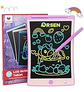 ORSEN Colorful 8.5 Inch LCD Writing Tablet for Kids, Electronic Sketch Drawing Pad Doodle Board, ...