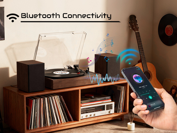 record player bluetooth