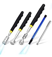 Rechabite 5 Pieces Telescoping Magnetic Pickup Tool Set, 1.5LB 15LB Pick-up Rod, 3.5LB 8LB Tools ...