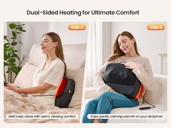 back massager with heat
