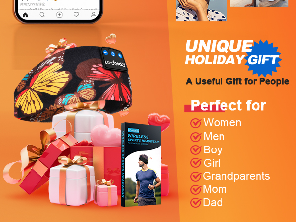 Sleep Mask with Bluetooth Headphones