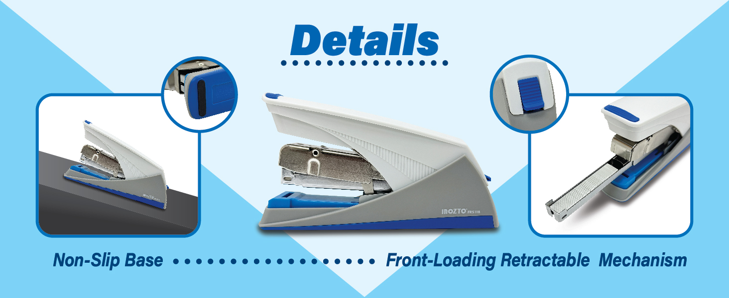 INOZTO Easy-Flat Stapler