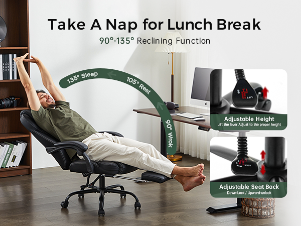 reclining office chair