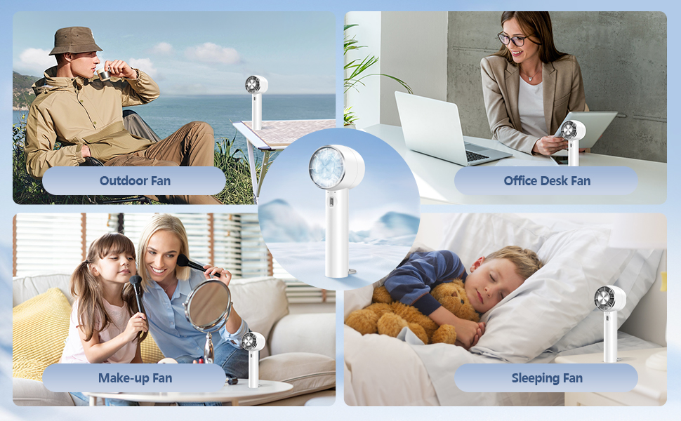 rechargeable handheld fan desk fan