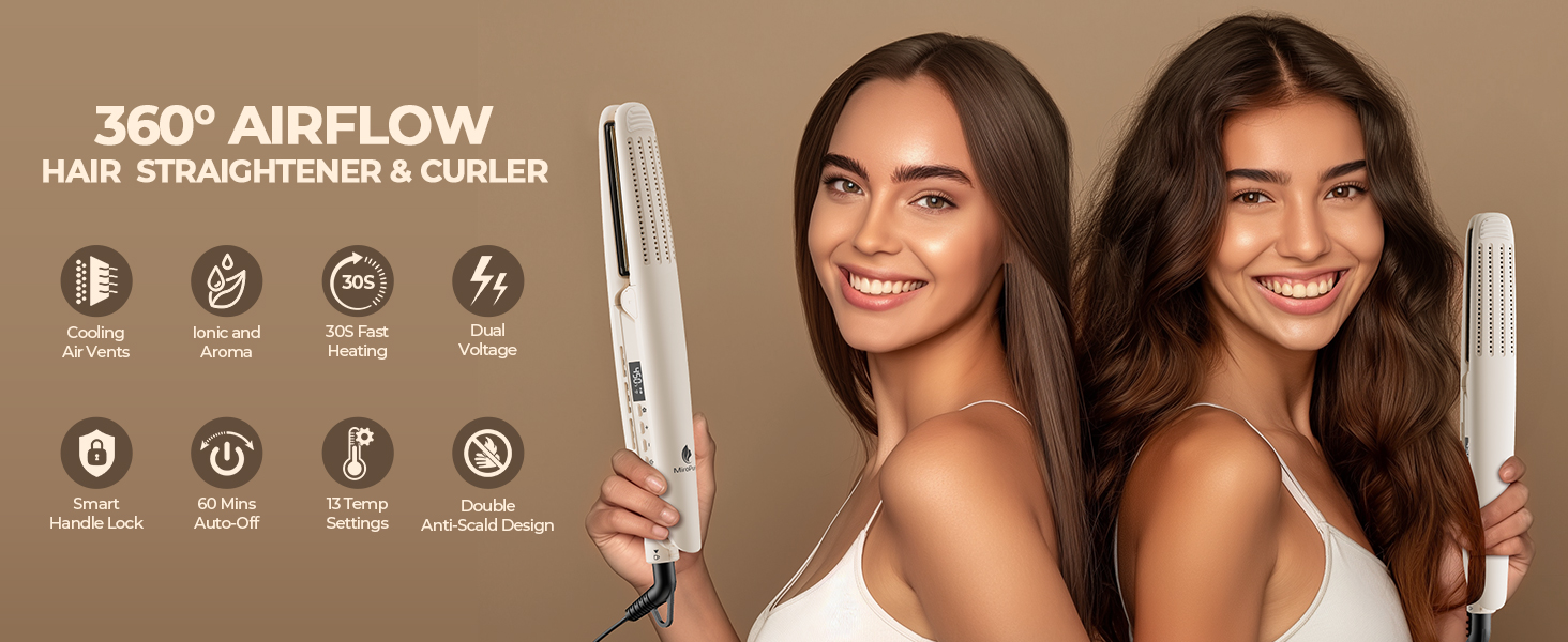 Flat Iron and Curling Wand