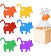 6PCS Cat Bread Clip,Cat Bag Clips for Food,Funny 3D Printed Bag Holder,Reusable Food Clips for Ba...