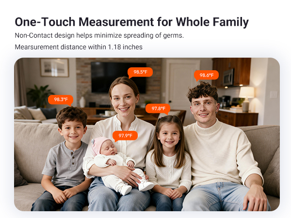 One-Touch Measurement for the Whole Family