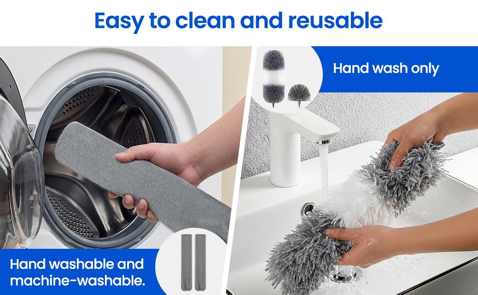 Easy to clean and reusable