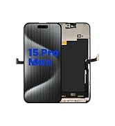 for iPhone 15 Pro Max Screen Replacement, 6.7 inch 3D Touch LCD Display Full HD Repair kit Genver...