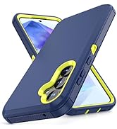 Jiunai for Samsung Galaxy A55 Case Rugged Port CoverShockproof Heavy Duty Dual Layer Protective D...