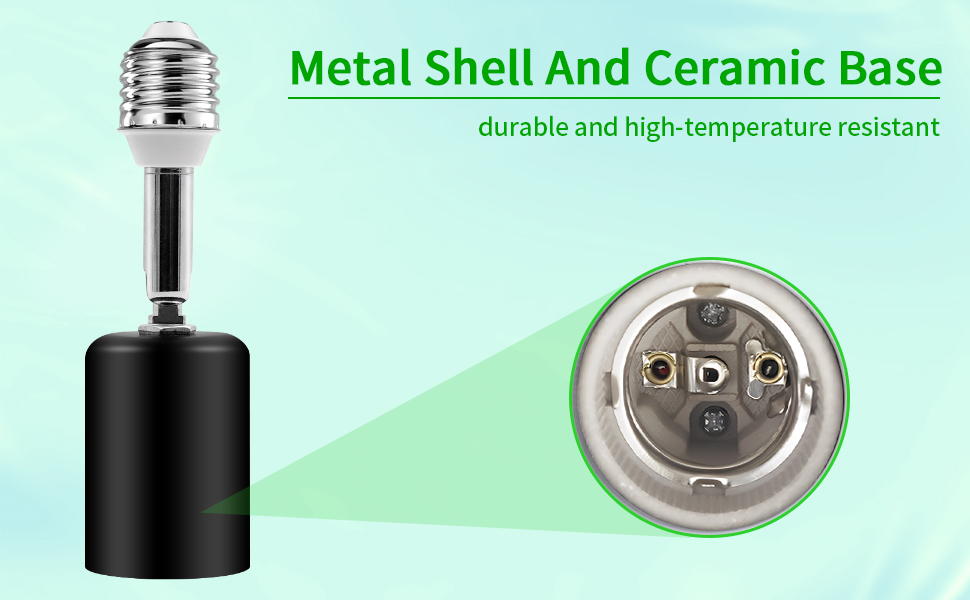 90 degree light socket extender