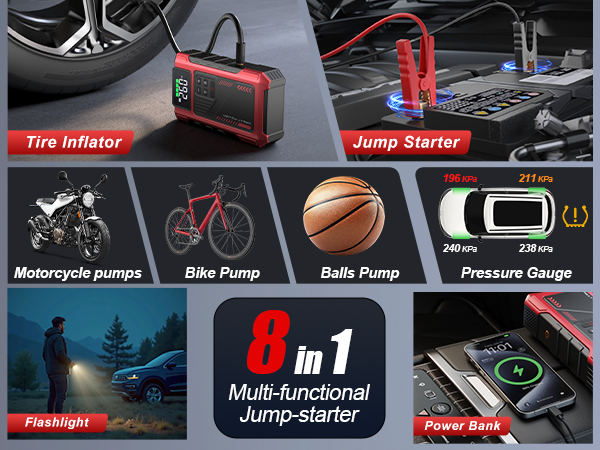 jump starter with air compressor