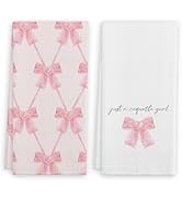 KDHTY 151CY-towel-pinkbow Dish Cloths &amp; Dish Towels