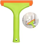 YESCOO Shower Squeegee for Glass Doors, Small Squeegee for Shower Glass, Streak Free Silicone Squ...