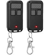 2 for Liftmaster Chamberlain Craftsman Garage Door Opener Remote 890Max, Key Chain Garage Door Op...