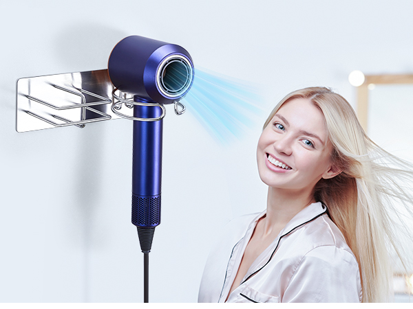 Hair Dryer and Straightener Holder