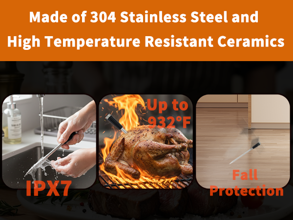 bluetooth meat thermometer