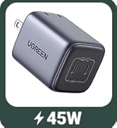 45w dual usb c wall charger
