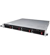 BUFFALO TeraStation Essentials 4-Bay Rackmount NAS 16TB (4x4TB) with HDD Hard Drives Included 2.5...