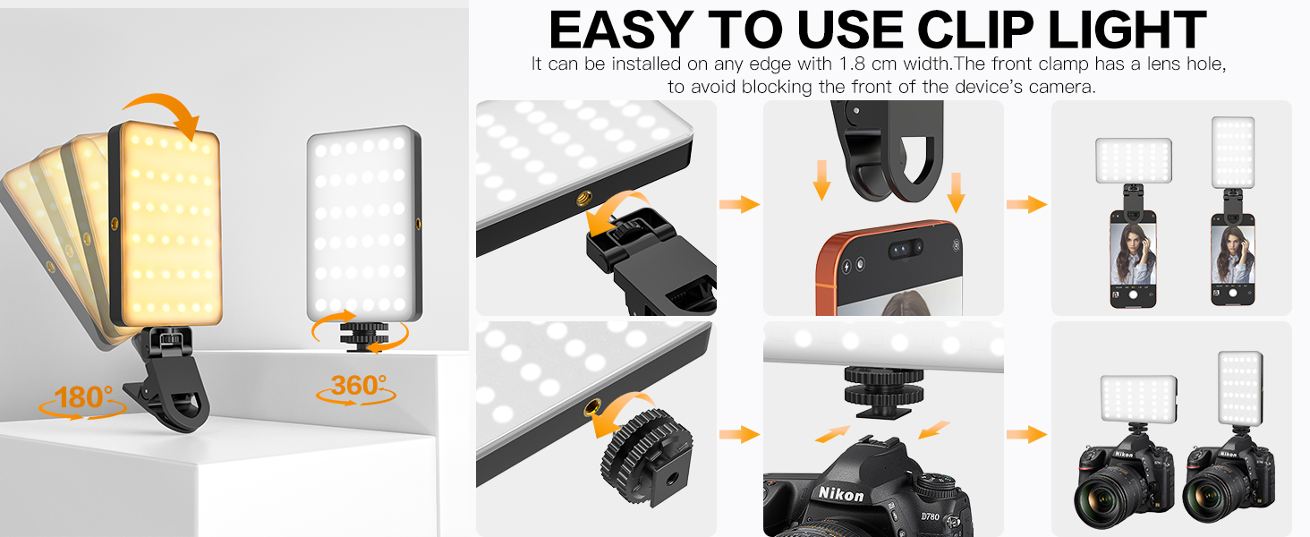 Zealsound RGB Selfie Light