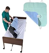Patient Aid 34" x 52" Positioning Bed Pad with Handles (2 Pack) | Incontinence Mattress Bedding P...