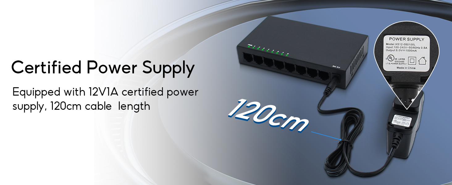 8 port gigabit Switch