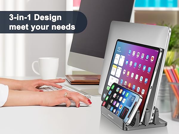 Vertical Laptop Stand 