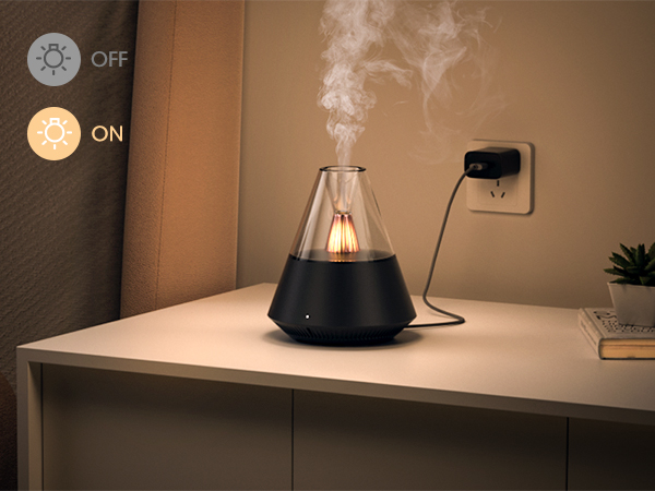 Unique Volcano Flame Light