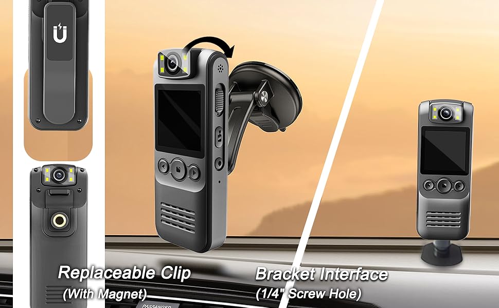 body mounted video cameras