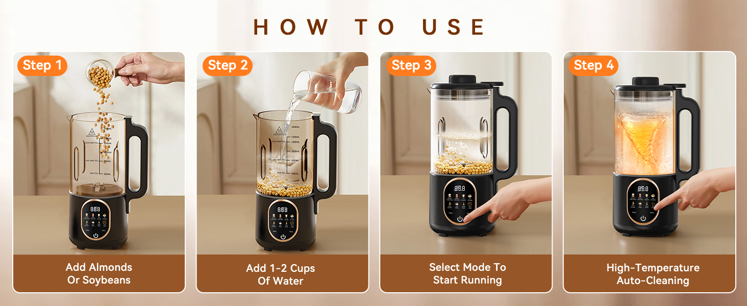 electric nut milk machine