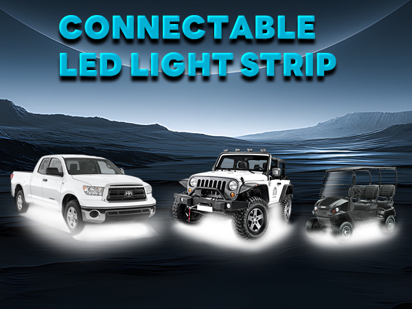white led strip lights led strip lights for cars 12v led light strip waterproof golf cart lights