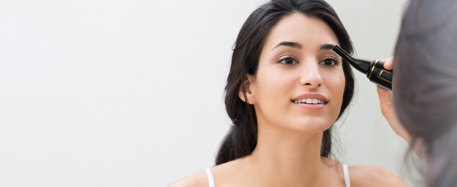 Eyebrow and Nose Hair Trimmer for Women