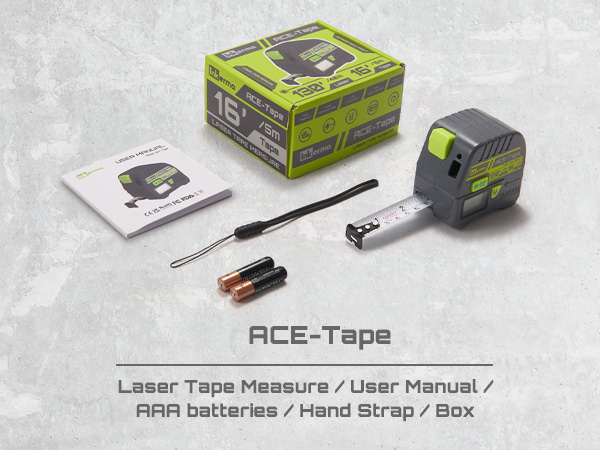 ACE-Tape Laser Tape Measure