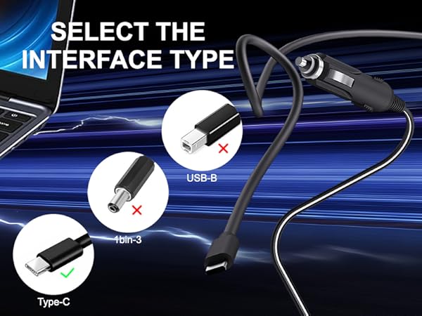 SB-C Laptop CAR Charger
