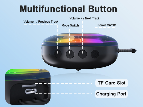 portable bluetooth speakers bluetooth speakers wireless shower speaker bluetooth waterproof