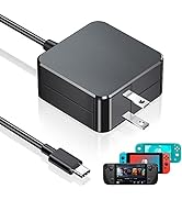 Feirsh 45W Charger for Steam Deck and Switch, AC Adapter Steam Charger Fast USB-C Steam Power Ada...